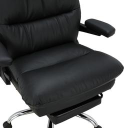 เก้าอี้สำนักงานพนักพิงสูง รุ่นเอ็ดการี่ - สีดำ