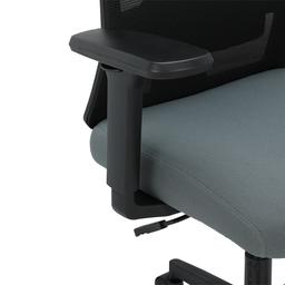 เก้าอี้เพื่อสุขภาพ รุ่นวอลลิส - สีดำ/เทา
