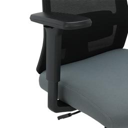 เก้าอี้เพื่อสุขภาพ รุ่นวอลลิส - สีดำ/เทา