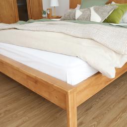 เตียงนอน รุ่นวาซาบิ ขนาด 6 ฟุต - สีธรรมชาติ