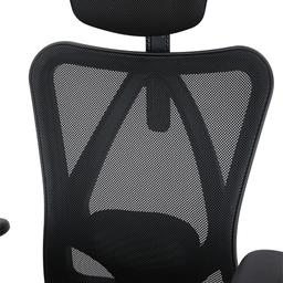 เก้าอี้สำนักงานพนักพิงสูง รุ่น AMORE - สีดำ