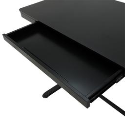 โต๊ะปรับไฟฟ้า รุ่นแสตนเลย์ พลัส ขนาด 120 ซม. - สีดำ