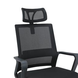 Furinbox เก้าอี้สำนักงานพนักพิงสูง รุ่นไทรีส - สีดำ